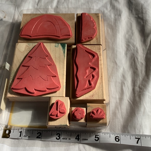 Campsite S485 stamp set - Picture 5 of 7